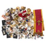 *Masonic Medals. A mixed collection of Masonic and related medals and memorabilia, silver, silver