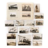 *Inter-War Aviation. A collection of 1930s monochrome photographic postcards, 8.5 x 14cm including