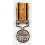 *Victorian. South Africa 1877-79, one clasp, 1879 (1825 Pte G. Ball. 2/3rd Foot), suspension