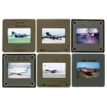 *Colour Slides. Approximately 5,000 35mmm colour slides of civil and military aircraft taken in