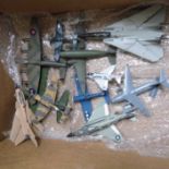 *Aircraft Models. A mixed collection of approximately 24 aircraft models, including F-4 Phantom, C-