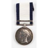 *NGS. Naval General Service 1793-1840, one clasp, Syria (David Kennedy), reverse highly polished