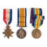 *WWI. A group of three to Sapper F.J. Williams, Royal Engineers 1914 Star (18743 Sapr: F.J.