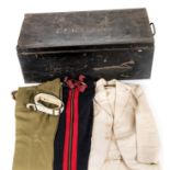 *Uniforms. Trunk and uniforms of E.C.B. Thornton A.F.I. Lt. Edward Charles Bexley, The Great