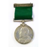 *Long Service. Volunteer Long Service Medal, E.VII.R. (7392 C.Sjt. H. Bates. 1/V.B.Rl. Warwick: