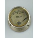 *Gradient Meter by Tapley & Co, of Totton, Southampton. A veteran period, dashboard-mounted