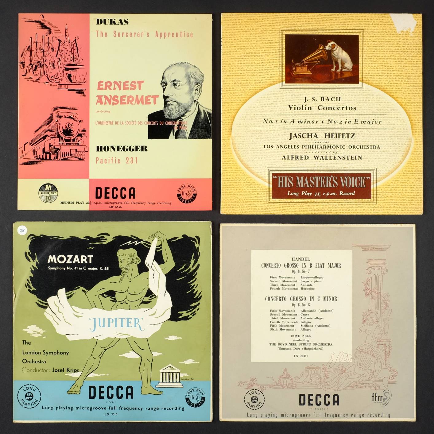 *10-inch Classical Records. A collection of approximately 140 classical 10-inch records (33rpm) from - Image 15 of 17