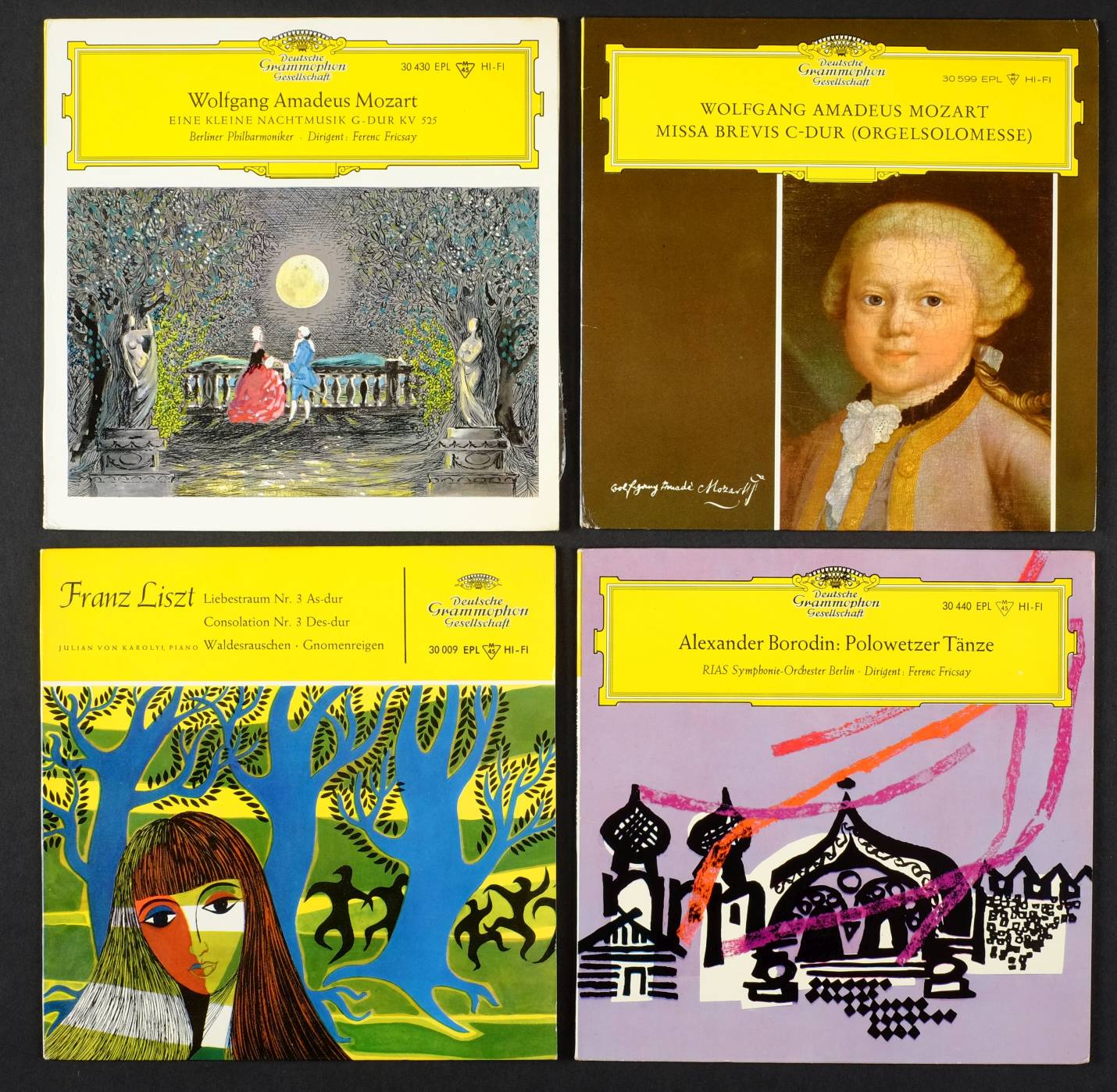 *7-inch Classical Records. A collection of approximately 125 classical 7-inch records from the 1950s - Image 11 of 18