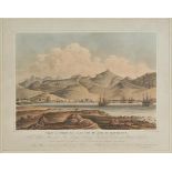 *Lindsay (George Topp). View of Port Louis, in the Island of Mauritius, circa 1810, fine coloured