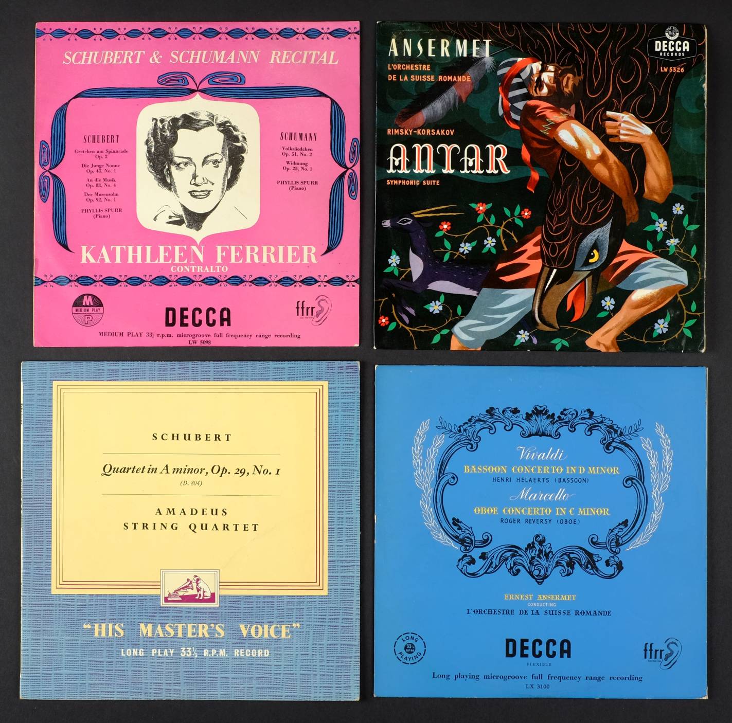 *10-inch Classical Records. A collection of approximately 140 classical 10-inch records (33rpm) from - Image 13 of 17