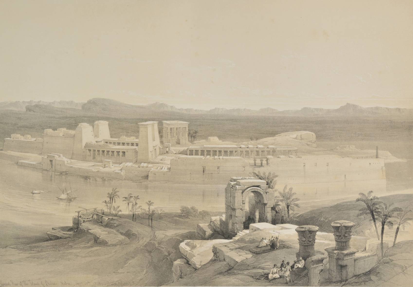 Roberts (David). The Holy Land, Syria, Idumea, Arabia, Egypt & Nubia, volume III only, 1849, - Image 4 of 8