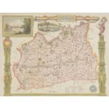 Moule (Thomas). A collection of approximately 120 engraved maps, circa 1845, engraved county maps