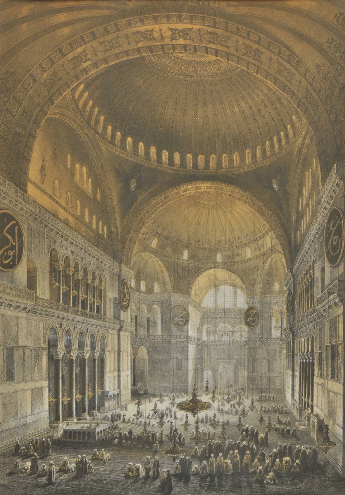 *Fossati (Gaspard). Aya Sofia, Constantinople, as recently restored by order of H.M. The Sultan - Image 3 of 18