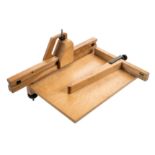 *Vertical Plough. A Louet Vertical Plough, of lacquered birch plywood and ash hardwood