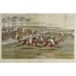 *Steeplechasing. Hunt (Charles), Leamington Grand Steeple Chase 1837, plates 1 - 4 (complete),