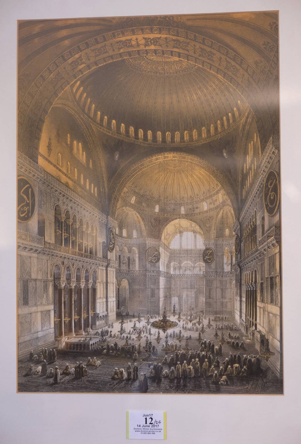 *Fossati (Gaspard). Aya Sofia, Constantinople, as recently restored by order of H.M. The Sultan - Image 6 of 18