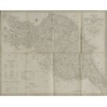 Baines (Edward, publisher), Map of the East & North Ridings of the County of York, Including the