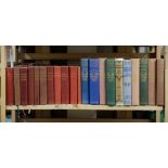 Travel. A collection of circa 1920s travel guides and reference, including 17 volumes of Baedecker