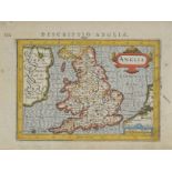 England & Wales. Bertius (Petrus), Anglia, Cornub. Devonia Somerset etc., Warwicum Northapton