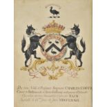 Coote (Charles, 1st Earl of Bellomont, KB PC(I), 1738-1800). Statutes of the Most Honourable Order