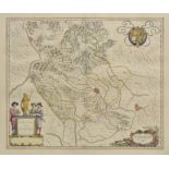 Italy. Blaeu (Johannes), Territorio de Vicenza, Ducato di Urbino, Polesino di Rovigo, Ducato di