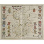 Cambridgeshire. Blaeu (Johannes), Cantabrigiensis comitatus Cambridge Shire, published Amsterdam,