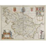 Blaeu (Johannes), Ducatus Eboracensis Anglice York Shire, Ducatus Eboracensis pars Occidentalis; The