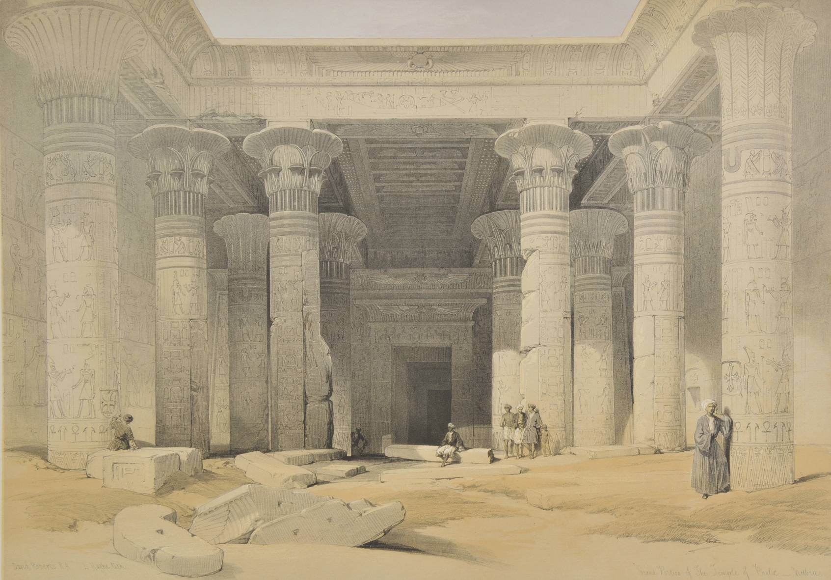 Roberts (David). The Holy Land, Syria, Idumea, Arabia, Egypt & Nubia, volume III only, 1849, - Image 8 of 8