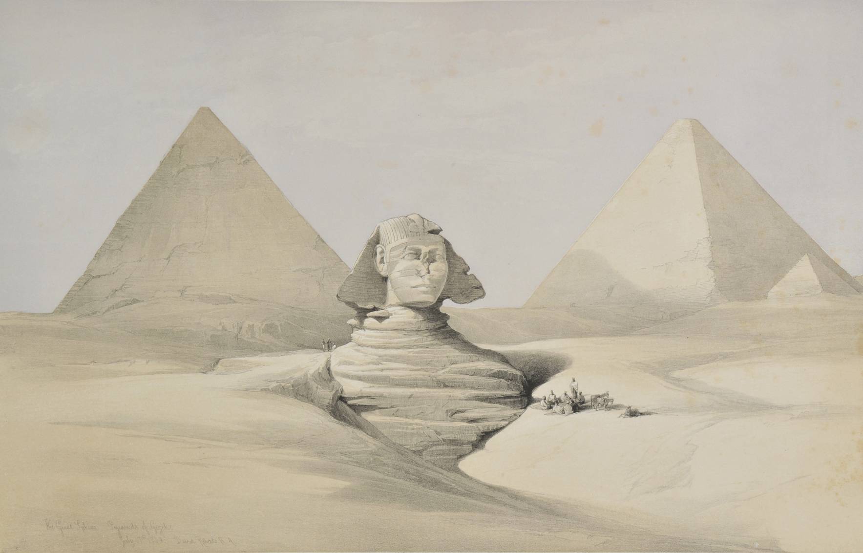 Roberts (David). The Holy Land, Syria, Idumea, Arabia, Egypt & Nubia, volume III only, 1849, - Image 3 of 8