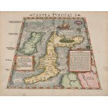 British Isles. Munster (Sebastian), Tubula Europae I, published Basle, circa 1545, hand coloured