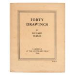 Searle (Ronald). Forty Drawings, 1st edition, CUP, Cambridge, 1946, 40 monochrome drawings, light