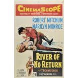 *River of No Return, directed by Otto Preminger, 1954, starring Robert Mitchum and Marilyn Monroe,