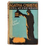 Christie (Agatha). Peril at End House, 1st edition, 1932, 4 pp. advertisements at end, some light