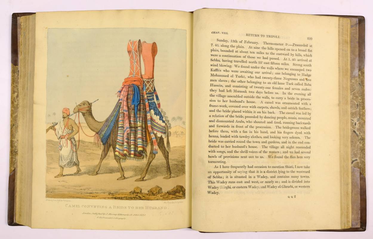 Lyon (Captain G.F.). A Narrative of Travels in Northern Africa, in the Years 1818, 19, and 20; - Image 7 of 7