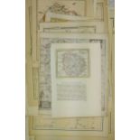 Herefordshire. A mixed collection of approximately sixty maps, mostly 19th century, engraved and