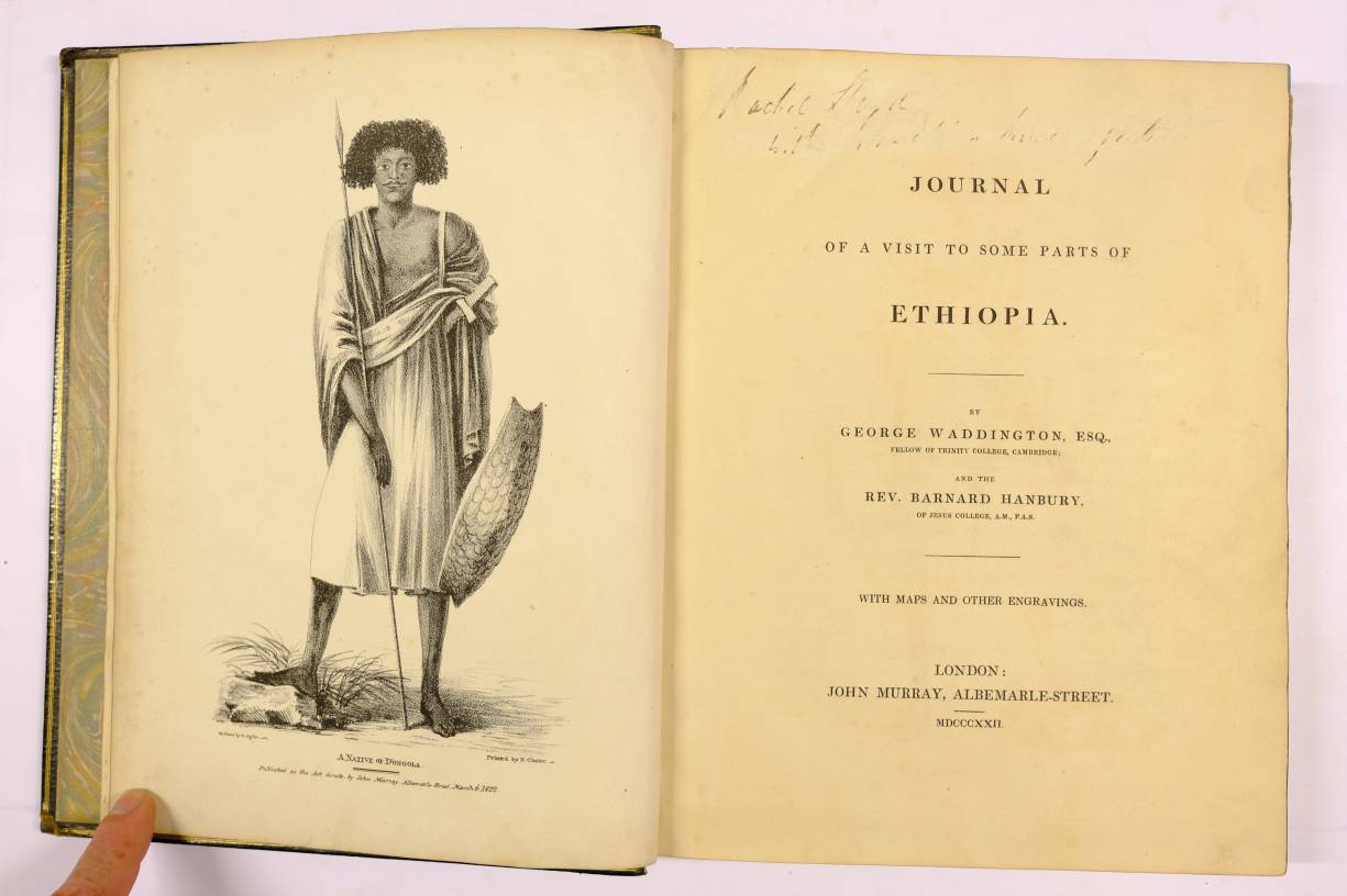 Waddington (George and Hanbury, Rev. Barnard). Journal of a Visit to Some Parts of Ethiopia, 1st - Image 6 of 10