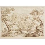 Guercino (Giovanni Francesco Barbieri, 1591-1666). An album of fifty etchings and engravings,