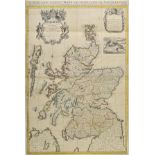 Scotland. Overton (Henry), A New and Exact Mapp of Scotland or North-Britain, described by N.Sanson,