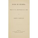 Nightingale (Florence). Notes on Nursing, What it is, and What it is not, 1st edition, 1st issue,