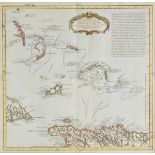 *West Indies. Lopez (Don Juan), Carta Nautica Que Comprehende Los Desembocaderos Al Mar Del Norte