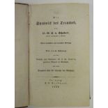 Schubert (G.H. von). Die Symbolik des Traumes, 3rd revised and enlarged edition, Leipzig, 1840, a