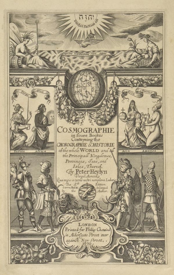 Heylyn (Peter). Cosmography in Four Books. Containing the Chorography and History of the Whole - Image 2 of 10