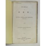 Wells (William Charles). An Essay on Dew, and Several Appearances Connected with it, 1st American