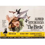 *The Birds, directed by Alfred Hitchcock, 1962, UK quad poster in folded condition, near mint,