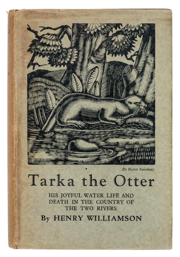 Williamson (Henry). Tarka the Otter, 1st edition, 1927, slight toning to endpapers, previous owner