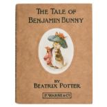 Potter (Beatrix). The Tale of Benjamin Bunny, 1st edition, Warne, 1904, colour illustrations