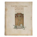 Robinson (W. Heath, illustrator). A Song of the English, by Rudyard Kipling, [1909], thirty tipped-