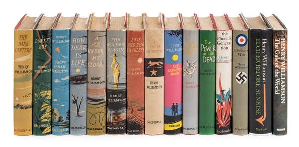 Williamson (Henry). A complete set of 'A Chronicle of Ancient Sunlight' titles, all 1st editions,