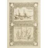 *Coronelli (Vincenzo Maria). A collection of fourteen engravings of ships and boats, circa 1690,