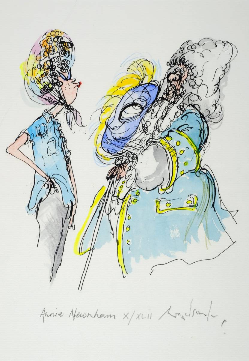 Searle (Ronald). More Scraps in No Particular Order. Unpublished sketchbooks of Ronald Searle/ - Image 4 of 6